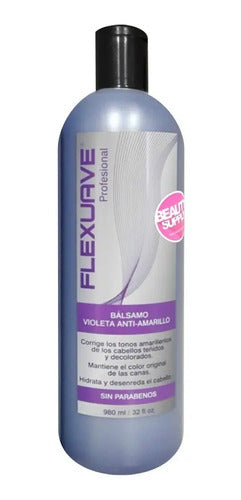 Balsamo Violeta Flexuave 1lt. Matizador Anti-amarillo