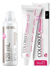 Kit De Tinta Silkey Profesional Colorkey 120g Y Oxidante