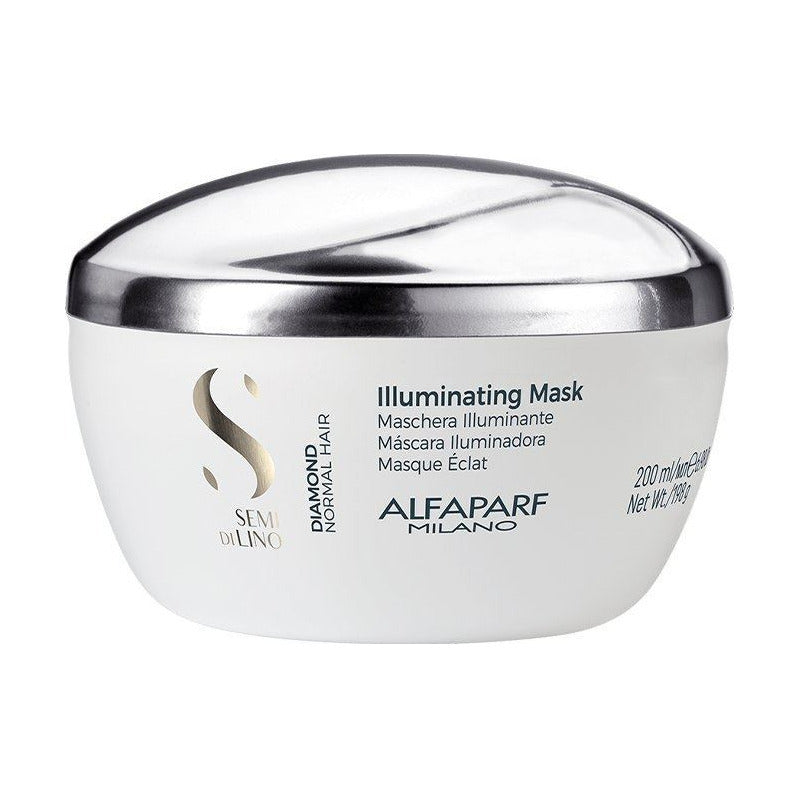 Mascarilla Iluminadora Alfaparf Diamond 200ml Semi Di Lino