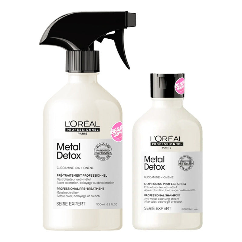 Kit De Shampoo Y Tratamiento Metal Detox Loreal