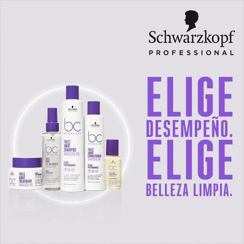 Shampoo Y Acondicionador Schwarzkopf Frizz Away Con Mascara