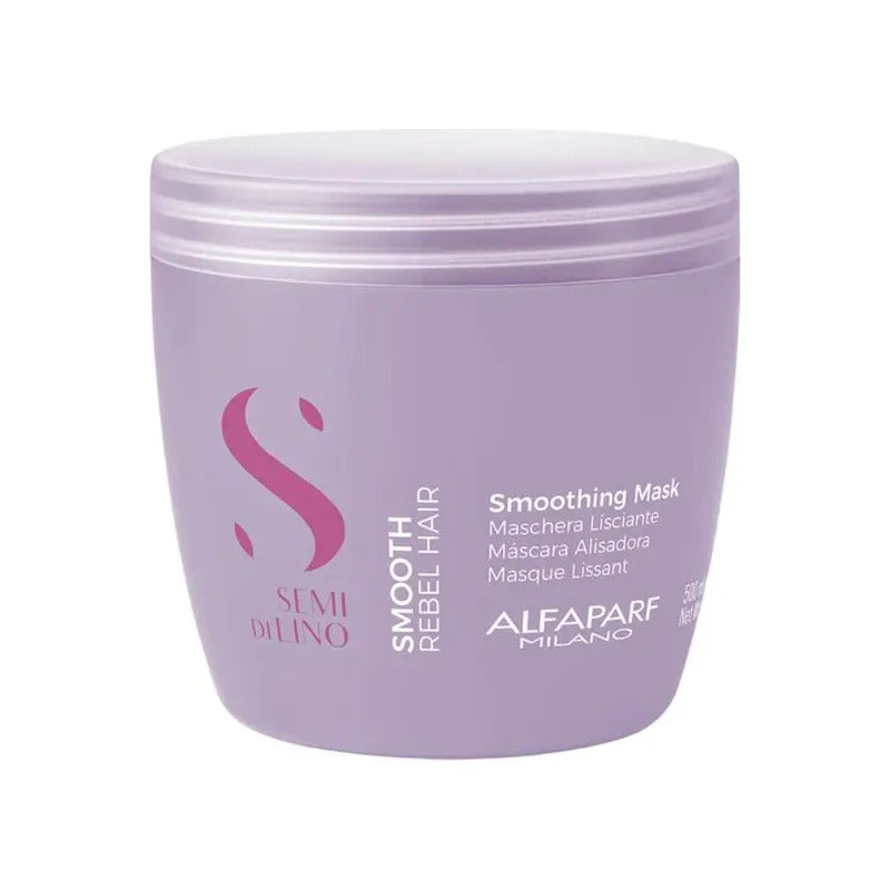Mascarilla Alisadora De Cabello Alfaparf Smooth Rebel 500 Ml