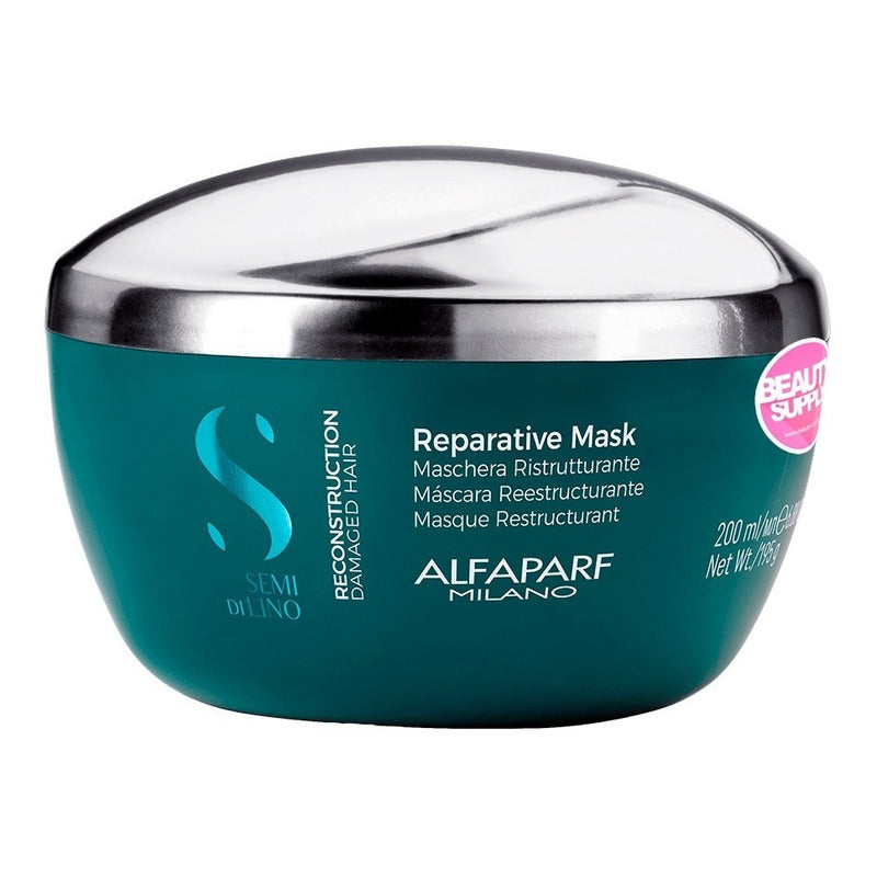 Shampoo Y Mascara Alfaparf Semi Di Lino Reconstructor