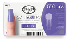 Kit De Soft Gel Tips Gnp Con Pegamento, Primers Y Limas