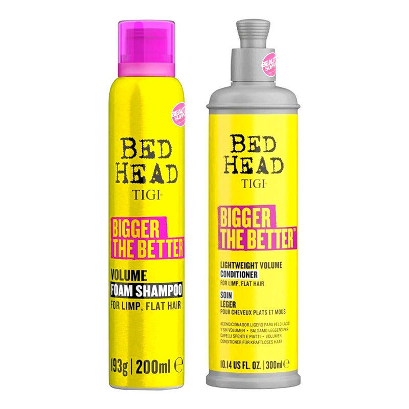 Shampoo Y Acondicionador Tigi Bed Head Bigger The Better