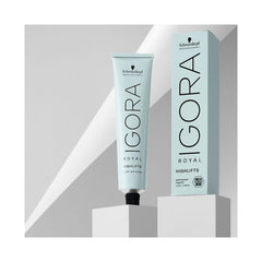 Tinta Igora Royal Highlifts Schwarzkopf 12-19 12.19 Super Aclarante Ceniza Violeta