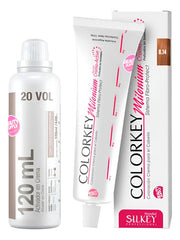 Kit De Tinta Silkey Profesional Colorkey 120g Y Oxidante