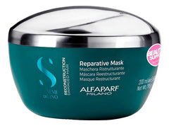 Shampoo+mascarilla+fluido Alfaparf Reconstruction Semi De Lino