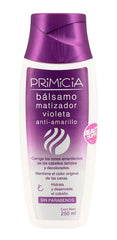 Acondicionador Matizador Violeta Primicia 250ml, Sin Sal