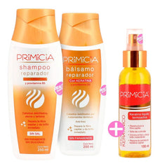 Combo Shampoo Y Acondicionador Reparador Keratina Primicia
