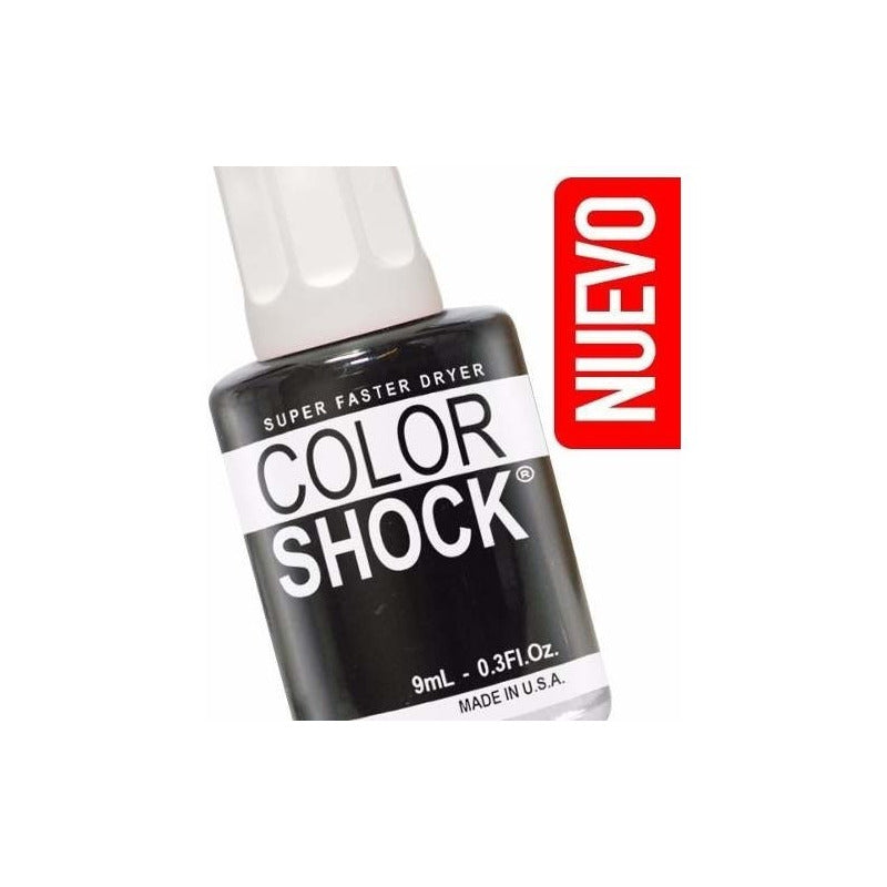 Esmalte Para Uñas Color Shock Negro Nice