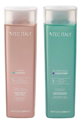 Combo Tec Italy Lumina Shampoo Y Acondicionador Totale