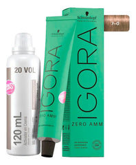 Tinta Igora Zero Amm Schwarzkopf Sin Amoniaco Y Oxidante