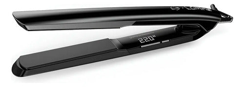 Plancha De Pelo Gama Lumine 235° Digital Con Funda Negro
