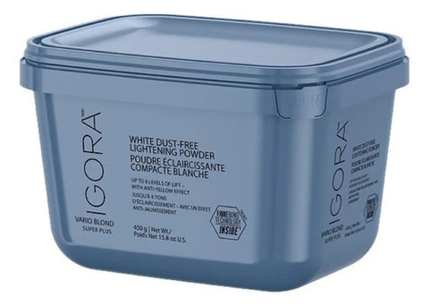 Polvo Decolorante Igora Vario Blond Super Plus - 450g Tono Sin Tono