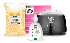 Kit Depilación Gnp Baja Fusión En Perlas Con Olla Electrica