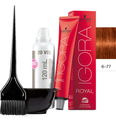 Kit Tinta Igora Royal Schwarzkopf + Bowl, Oxidante Y Pincel