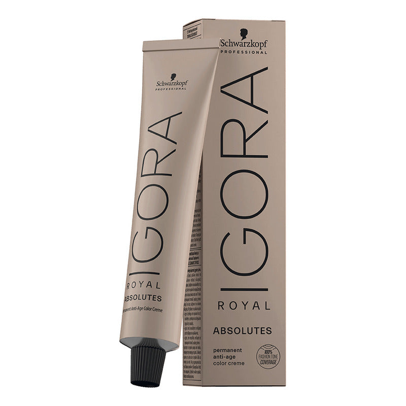 Kit Tinta Igora Royal Absolutes Schwarzkopf Con Oxidante