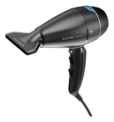 Secador Gama Bravo 80 2400w Iónico. Ultra Liviano 397grs Negro