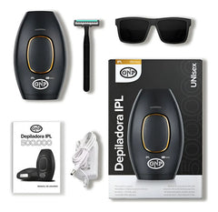 Depiladora Gnp Premium 500.000 Pulsos Corriente Unisex Negro