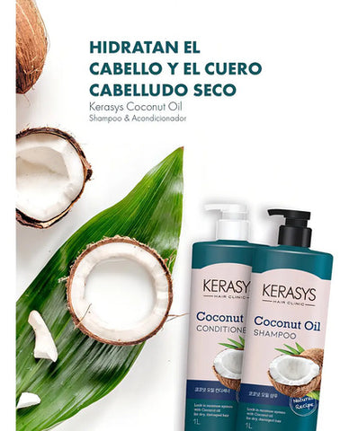 Kerasys Acondicionador Coconut Oil - 1 Litro