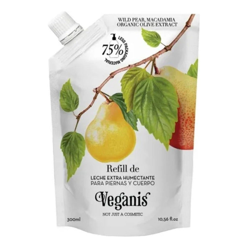 Leche Corporal Veganis Pera Silvestre 300ml Refill