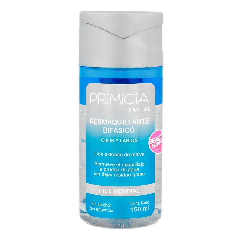 Desmaquillante Bifásico Primicia Ojos Y Labios, Sin Alcohol