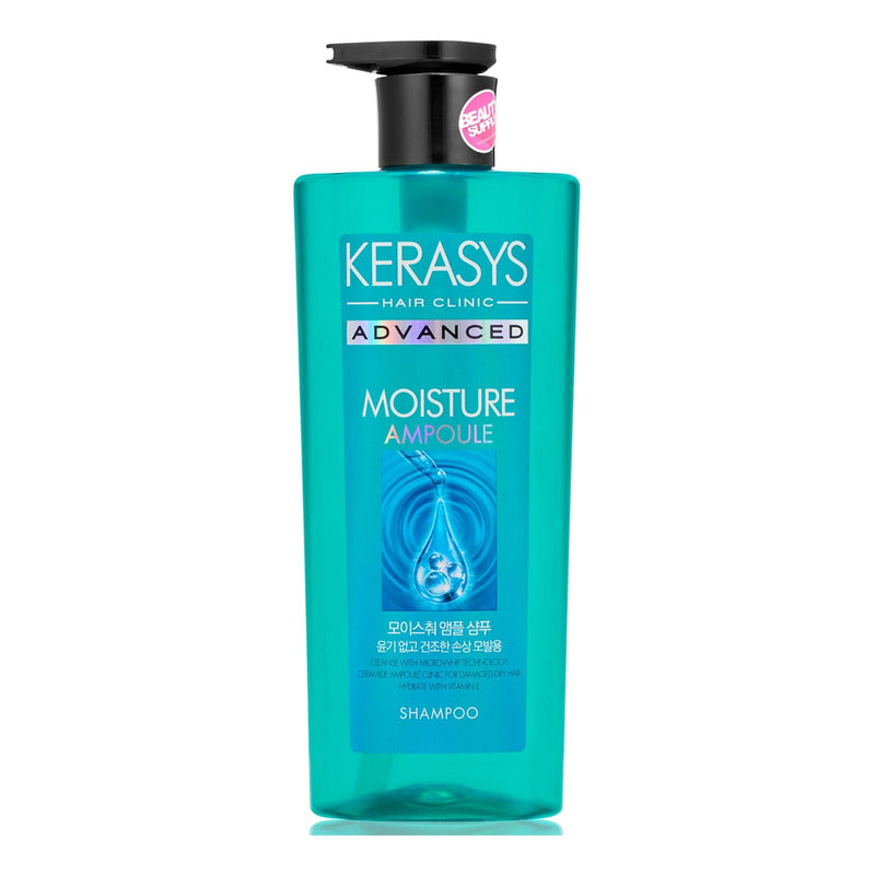Shampoo Kerasys Advance Hidratante 600ml, Anti Frizz