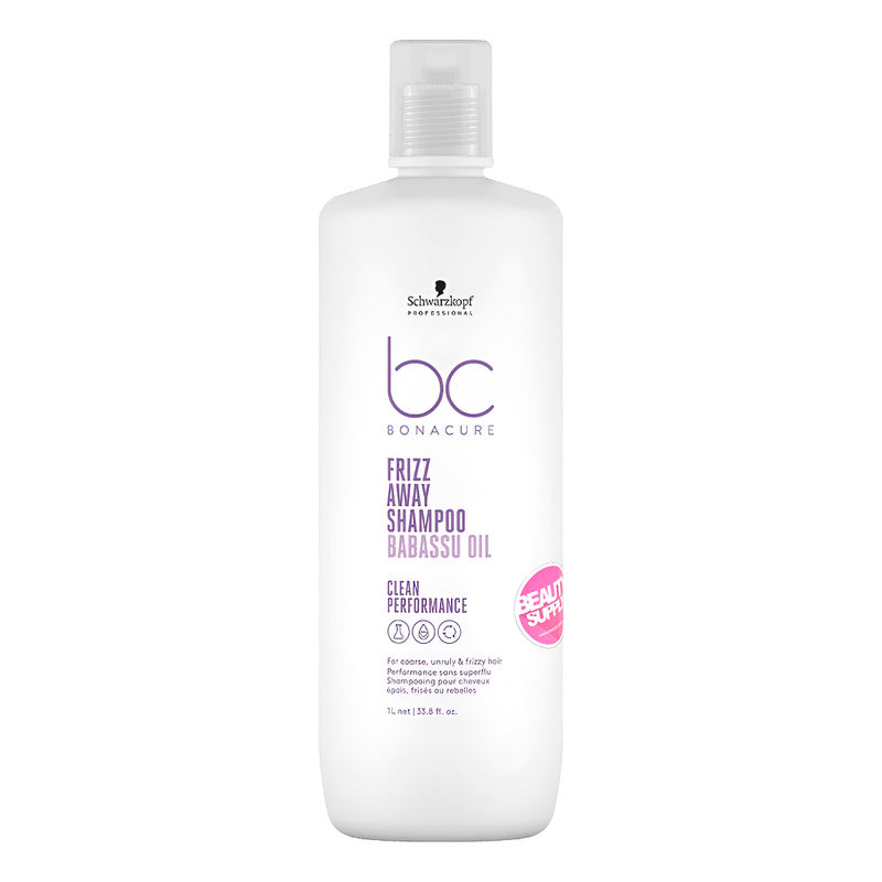 Shampoo 1000ml Schwarzkopf Frizz Away