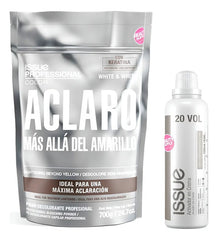 Combo Decolorante Issue White & White 700gr. + Activador
