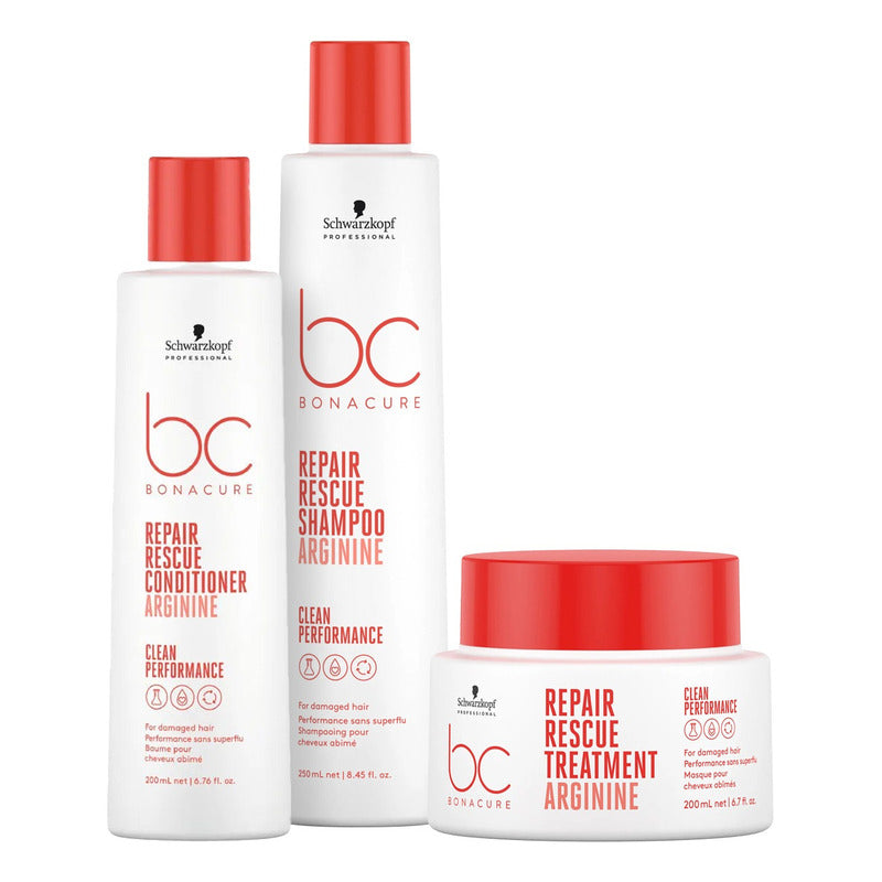 Shampoo Schwarzkopf Reparador Con Acondicionador Y Mascara