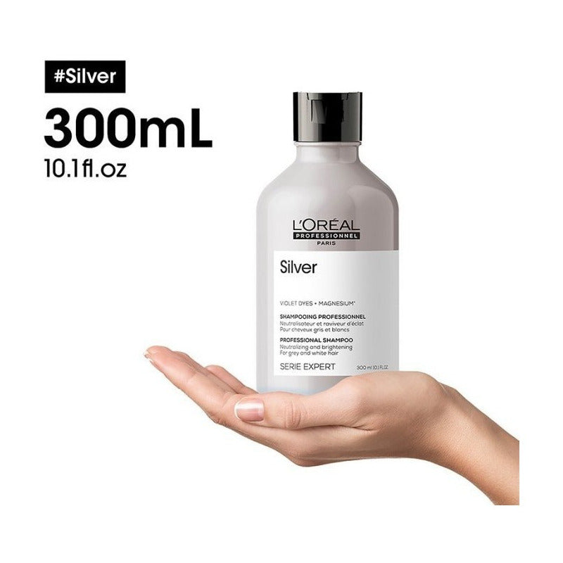 Shampoo Silver Loreal Serie Expert 300ml