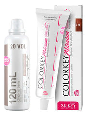 Kit De Tinta Silkey Profesional Colorkey 120g Y Oxidante