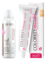 Kit De Tinta Silkey Profesional Colorkey 120g Y Oxidante