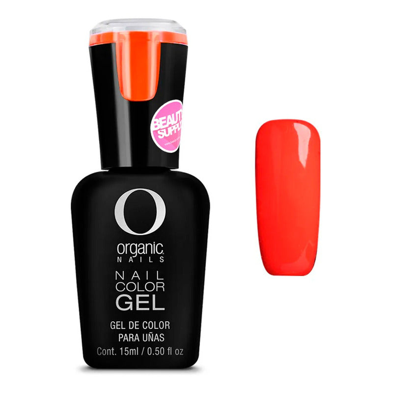 Esmalte Semipermanente Organic 045 Imperial Orange 15ml