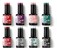 8 Esmaltes Semipermanentes Gel Uv/led Gnp De 1 Paso