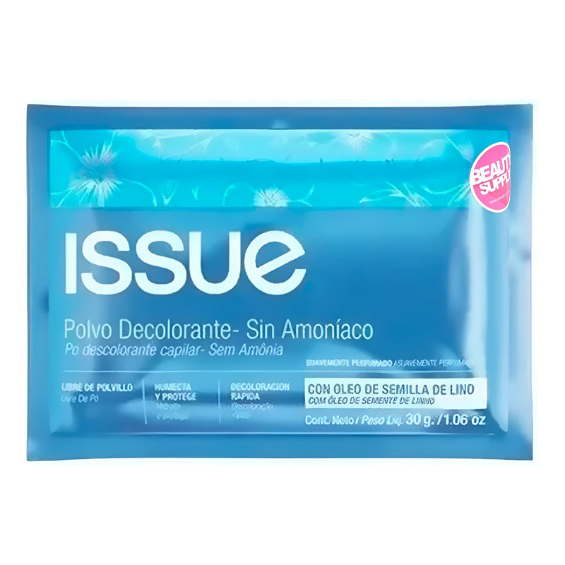 Polvo Decolorante Issue 30gr, Sin Amoniaco