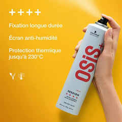 Fijador Schwarzkopf Osis+ 500ml Extra Fuerte