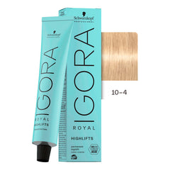 Tinta Igora Royal Highlifts Schwarzkopf 10-4