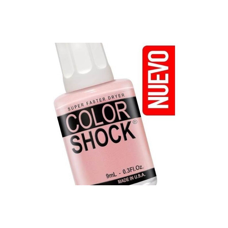 Esmalte Para Uñas Color Shock Rosa Nice