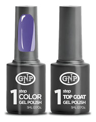 Kit De Esmalte Semipermanente De 1 Paso Gnp Color + Top Coat