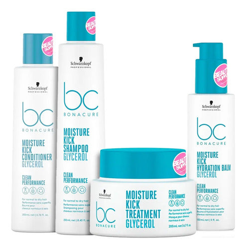 Shampoo Acondicionador Mascara Y Balm Schwarzkopf Moisture