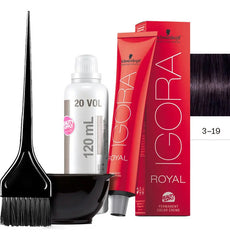 Kit Tinta Igora Royal Schwarzkopf + Bowl, Oxidante Y Pincel