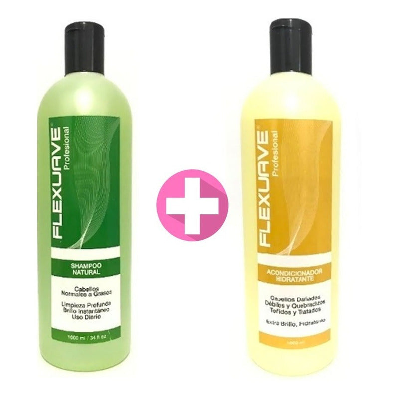 Shampoo Flexuave + Acondicionador Hidratante