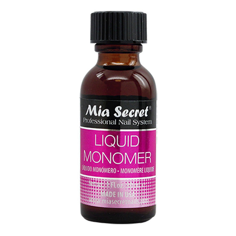 Liquido Acrilico Mia Secret 30ml. Presentación Profesional