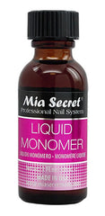 Mia Secret Monomero 30ml. Nice Ámbar (frasco) / Rosa (etiqueta)