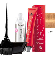Kit Tinta Igora Royal Schwarzkopf + Bowl, Oxidante Y Pincel