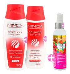 Pack Shampoo Y Acondicionador Tratante Primicia, Sin Sal