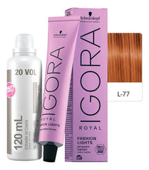 Kit Tinta Igora Fashion Lights Schwarzkopf Con Oxidante
