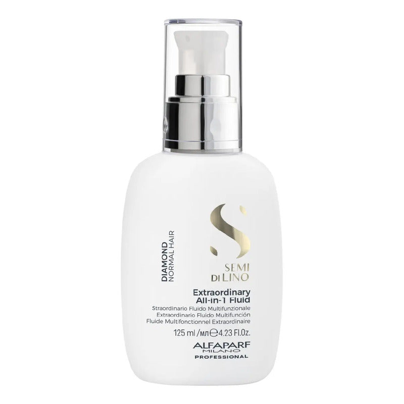 Fluido Leave-in Multifuncional Alfaparf Cabello Normal 125ml Alfaparf Milano Diamond Aceite Brillo